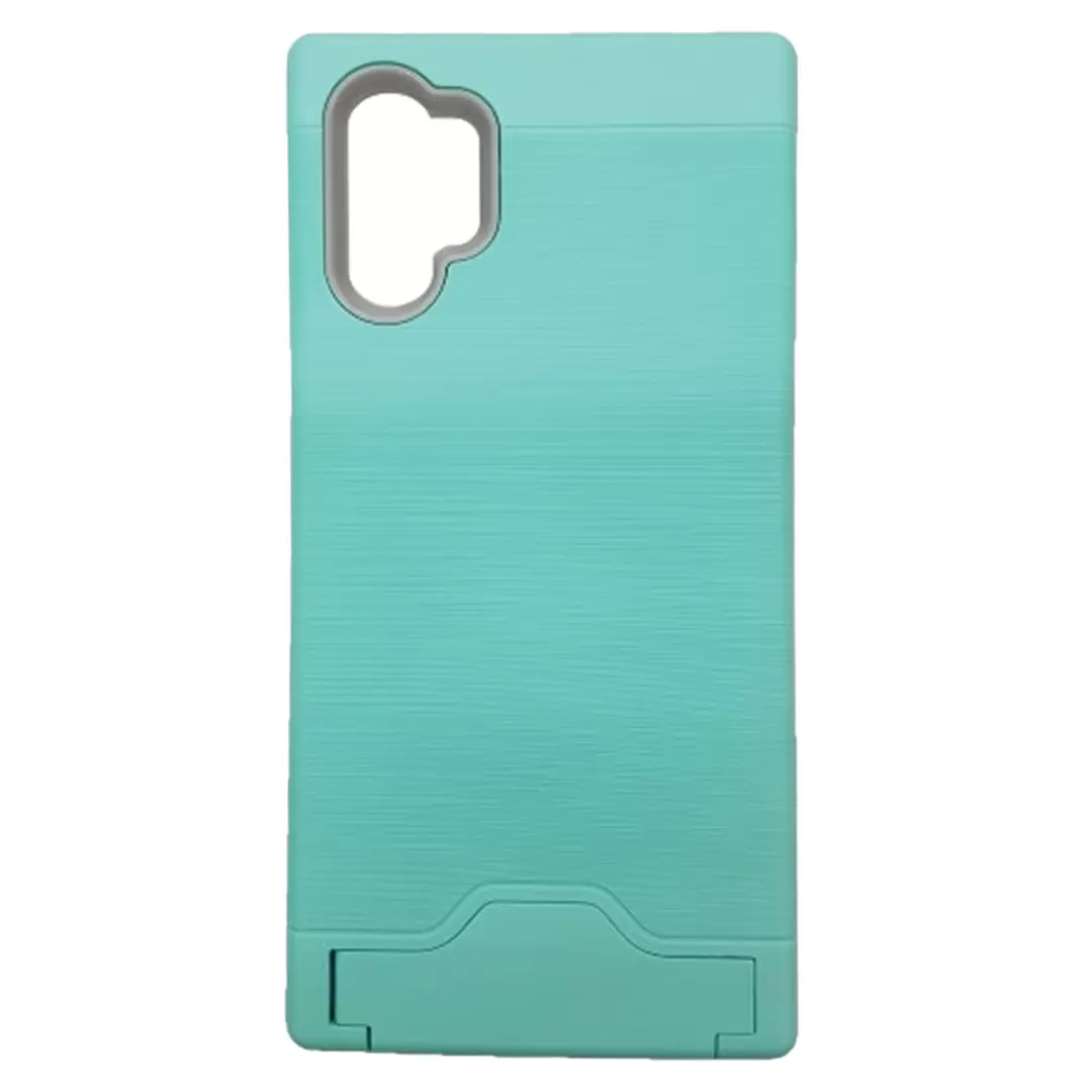 Samsung Galaxy Note 10 Plus Brush Card Teal